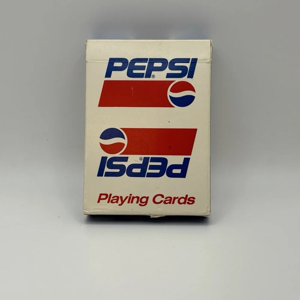 Pepsi Playing Cards Vintage 1989 Game Poker Casino Retro Vintage Original Logo